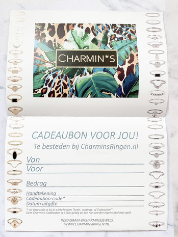 Charmin’s Stapelringen Cadeaubon €20