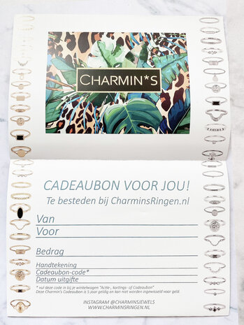 Charmin’s Stapelringen Cadeaubon €100