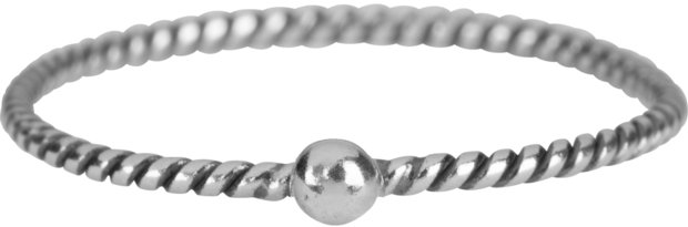 R846 Silver Twisted Dot