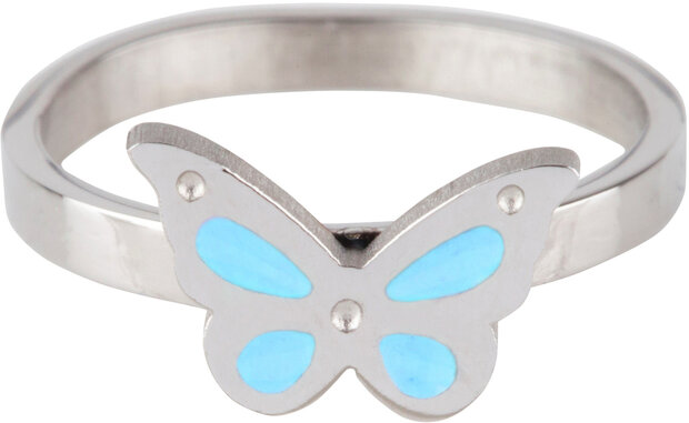 KR65 Butterfly Blue Shiny Steel