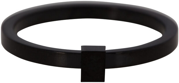  Ring R486 Black 'Quatre Steel' 