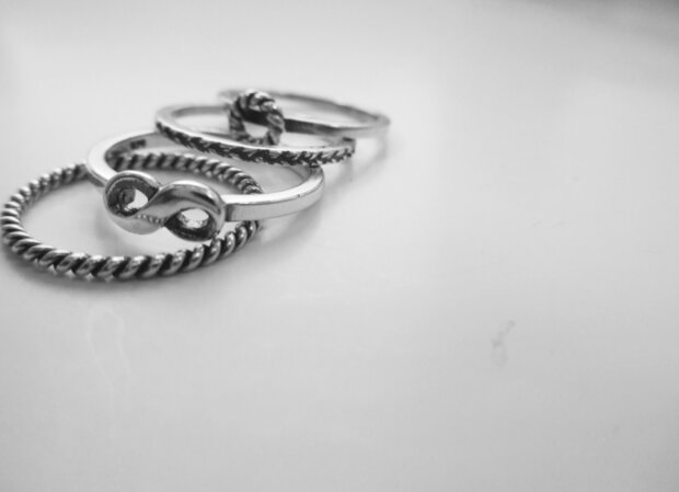 Ring R224 Silver 'Braided'