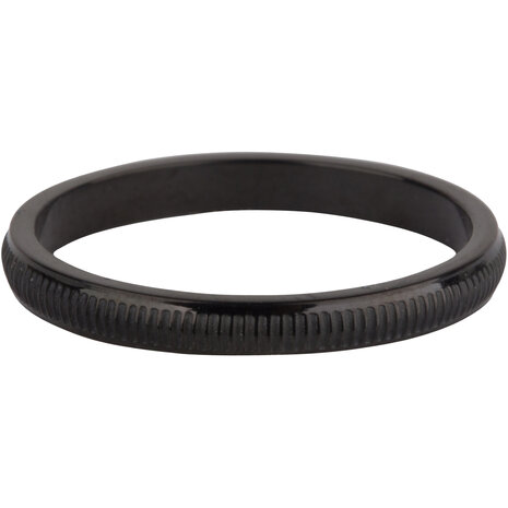 R606 Stripes Black Steel
