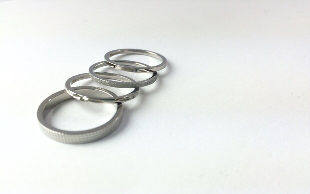 Ring R313 Steel 'Plain'