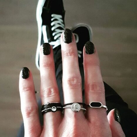 Ring R365 BLACK 'Cross'