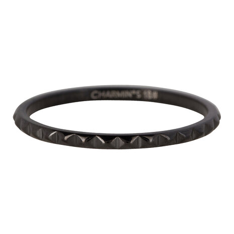 RING R405 BLACK 'STEEL NEFERTITI'