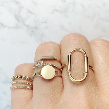 R510 Bubbling Rose Gold Steel