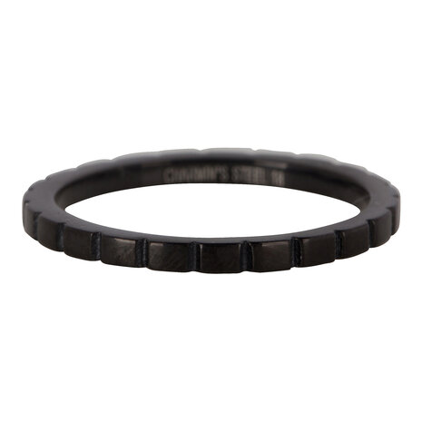 RING R442 BLACK 'STEEL BASICALLY'