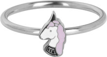 Bague enfant KIDZ en acier avec mini t&ecirc;te de licorne KR148 &ndash; Adorable et charmante