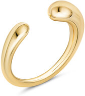 Bague &eacute;paisse couleur or en forme de goutte de Charmin R1775 &ndash; &Eacute;l&eacute;gante et puissante