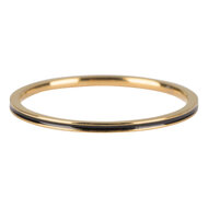 R699 Petite Gold  Steel Black Enamel