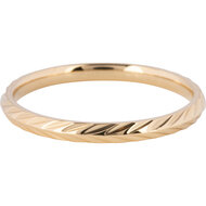 Charmin's Ring Leaves Shiny Goud R1243
