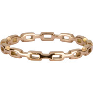 Charmin&rsquo;s goudkleurige stapelring R899 Belcher Chain Goldplated