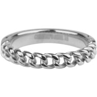 R876 Heavy Half Chain Staal