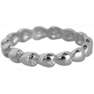 Charmin&rsquo;s Love ring R872 Be Loved Steel
