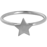 KIDZ Grote Ster Kinderring Staal KR142 &ndash; Een Sterretje voor jou