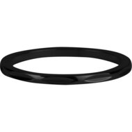 Charmin&#039;s Stapelring R897 Ellipse Shiny Black
