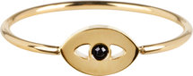 Charmin’s zegelring R764 Mistique Eye Gold Staal