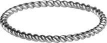 Charmin’s stapelring staal R328 Steel 'Turning'