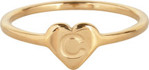 R1015-C Letter A In My Heart Gold
