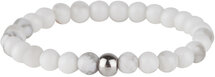 Charmin's ring R556 Stretch Edelsteen Howlite