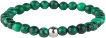 Charmin’s R559 Stretch RING Small Natural Stone Malachite