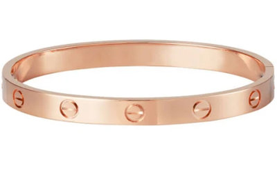 BL37 Steel Rose Bracelet