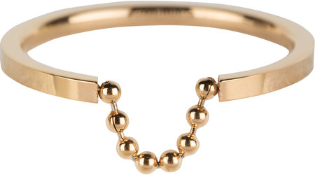 Charmin’s stapelring goud R621 Shackle Gold Staal