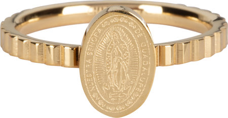 Charmin’s zegelring goud R760 Maria Gold Staal