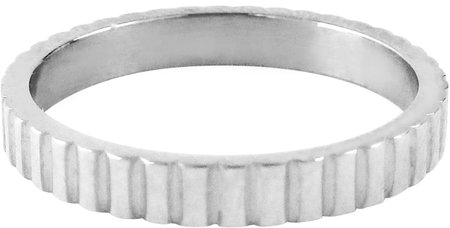 Charmin’s stapelring staal R319 Steel 'Serrated'