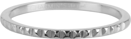 Charmin’s Stapelring R741 Half Nefertiti Staal