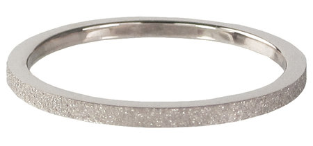 Charmin’s stapelring staal R340 Steel 'Sanded'