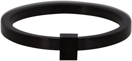Charmin’s Ring R486 Black 'Quatre Steel'