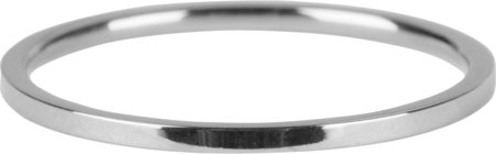 Charmin’s stapelring staal R692 Basic Petite Shiny Steel