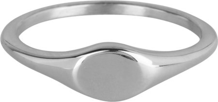 R975 Zegelring petite ovaal staal