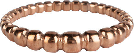 R1059 Balletjes Tabs Lopend Rosegoldplated