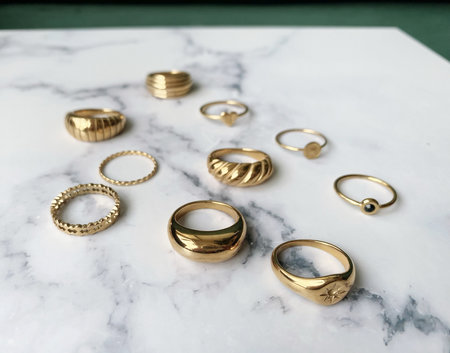 R1001 Mini Star Seal Steel Ring