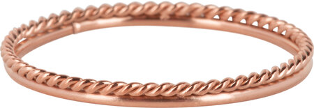 Charmin's R1105 Ring Tiny 2 in 1 Rosegoud