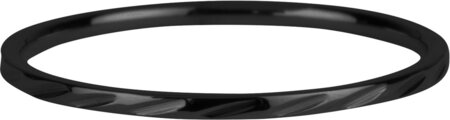 Charmin’s basisring R893 Dwars Gestreept Black