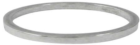 Charmin’s stapelring zilver R001 Silver 'The Base'