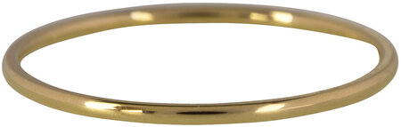 Charmin’s goudkleurige Ring Rond Extra Smal 1MM R370
