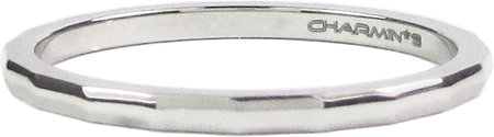 Charmin’s stapelring staal R304 Steel 'Shiny'