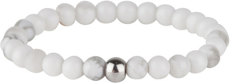 Charmin’s R556 Stretch RING Small Natural Stone Howlite