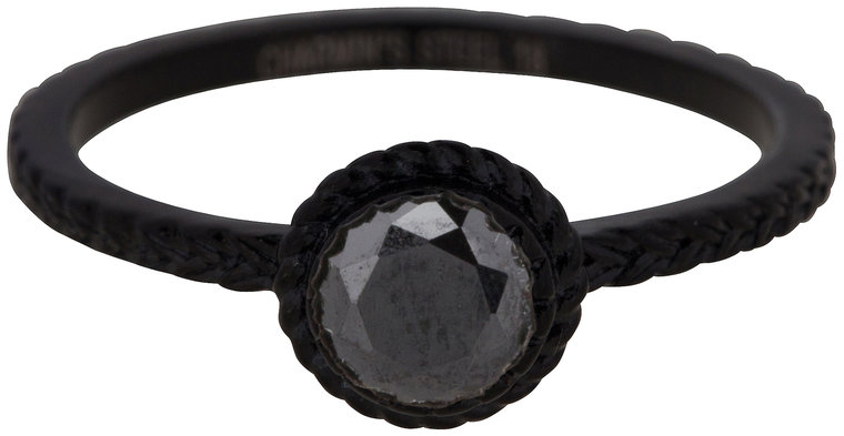 809 Charmin’s ring steel shiny iconic vintage black