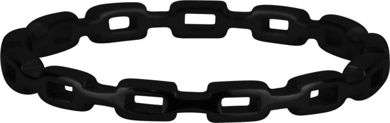 Charmin’s stapelring R901 Belcher Chain Black