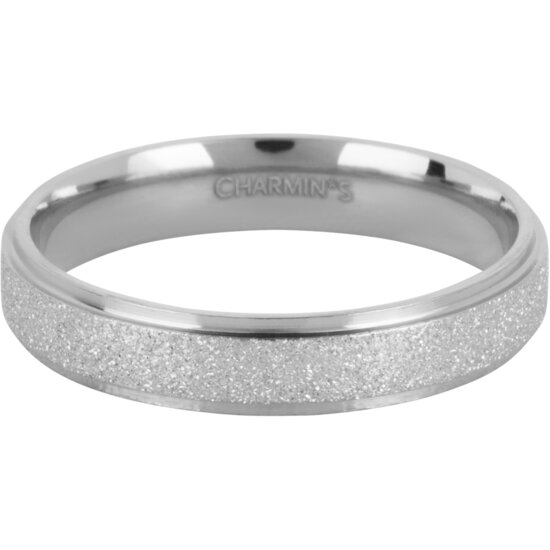 Charmin’s Stalen stapelring R1549 Sanded and Shiny  staal