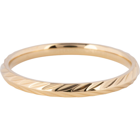 Charmins Ring hinterlässt glänzendes Gold R1243