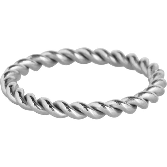 Charmin’s Gedraaide Ring Staal 2mm R1007