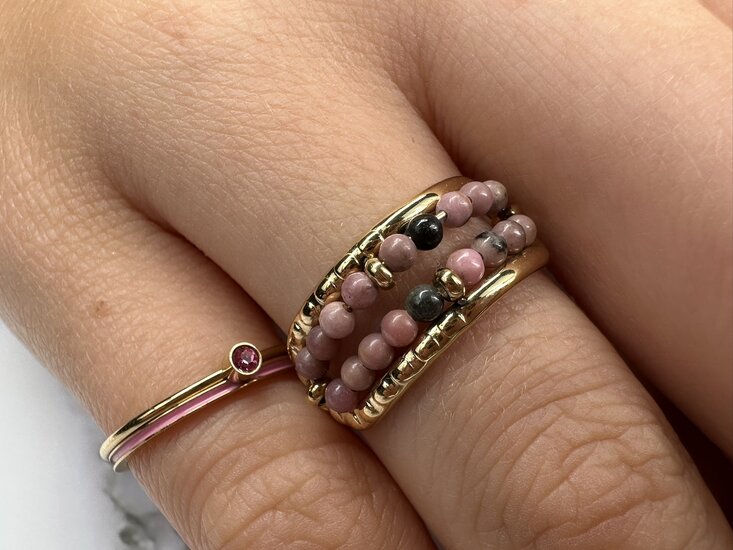 KR82 Shine Bright Rose Gold Steel