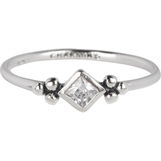 R758 Silver Ornaments Crystal